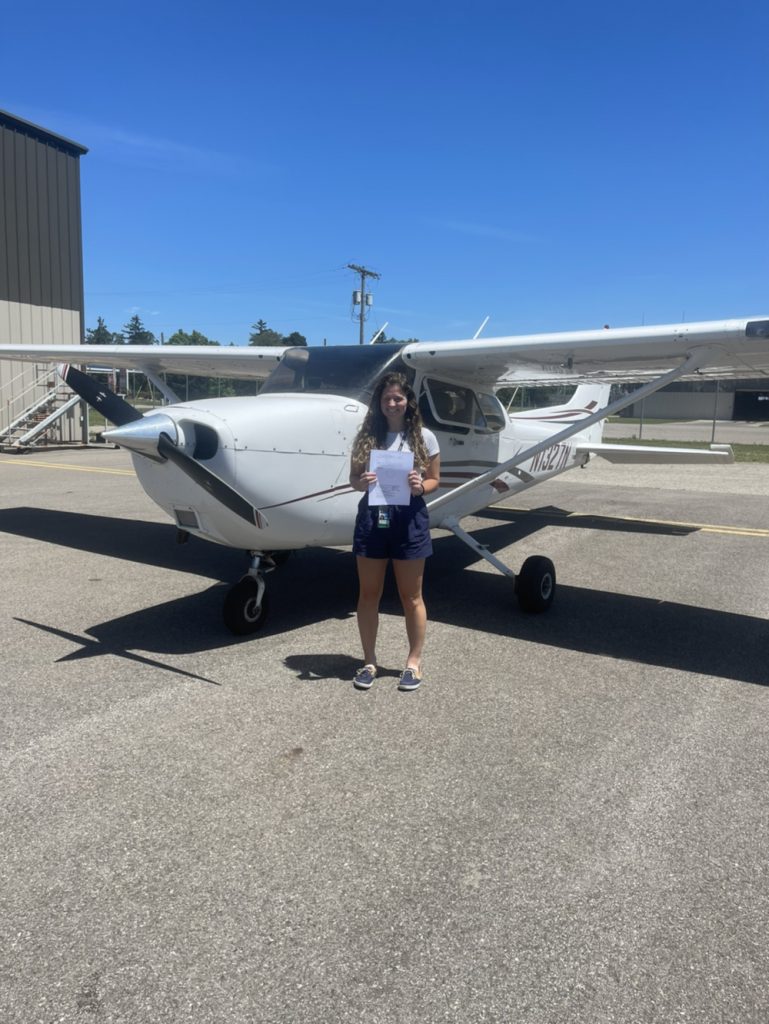 Congratulations to Grace on earning her Instrument Rating! - Crosswinds ...