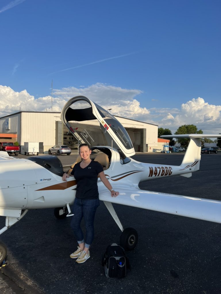 Congratulations to Taylorann on her First Solo Flight! - Crosswinds ...