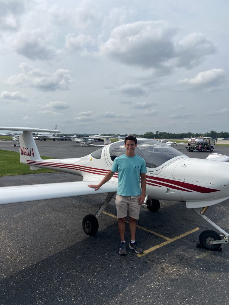 Congratulations to Brandon on earning his Private Pilot License ...