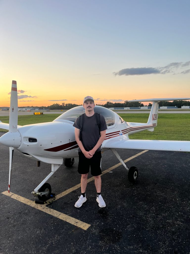 Congratulations to Aidan on his First Solo Flight! - Crosswinds Aviation